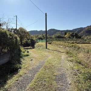 物件へ向かう道路②