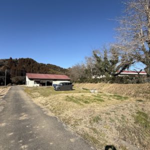 敷地南から撮影