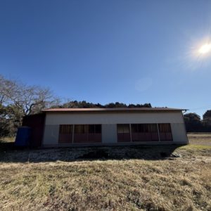 敷地北から撮影