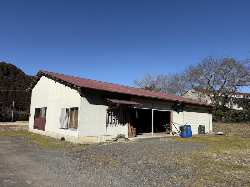 大多喜町大戸作業場倉庫